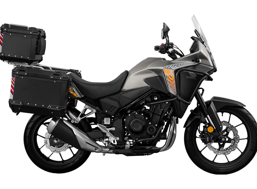 THÙNG NHÔM PIKE TRACKER HONDA CB500X/ NX500