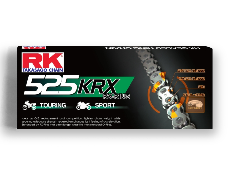 SÊN RK 525 KRX MÀU ĐEN VÀNG