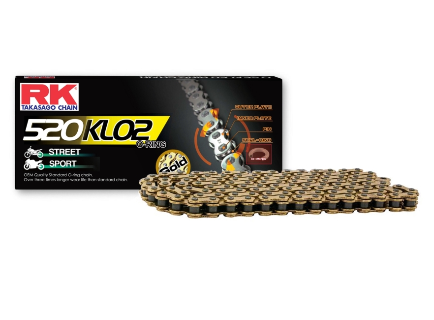Sên RK 520 KLO2 MÀU VÀNG