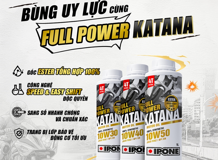 NHỚT IPONE FULL POWER KATANA