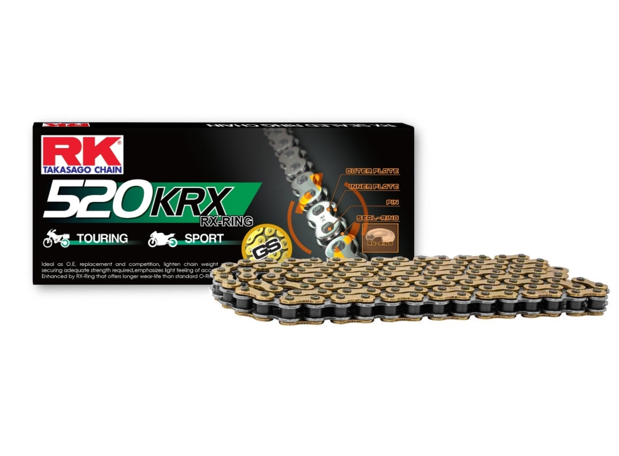 SÊN RK GS520 KRX 120L MÀU VÀNG XÁM