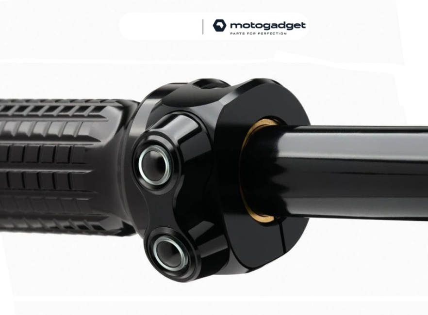 Công Tắc Motogadget LED 2 Nút - Đen