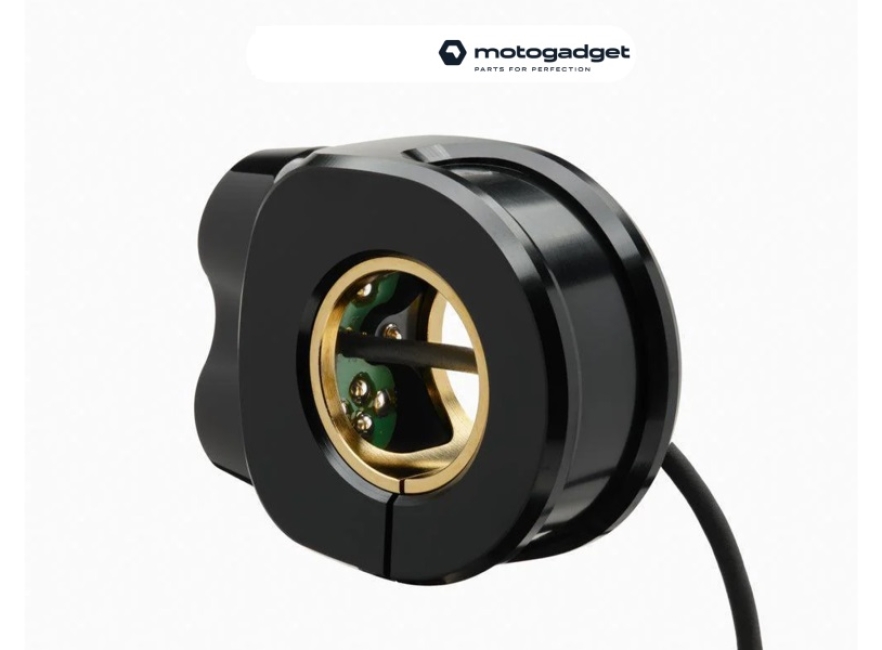 Công Tắc Motogadget LED 2 Nút - Đen