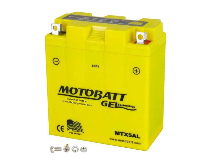 Bình ắc quy GEL Motobatt MTX5AL