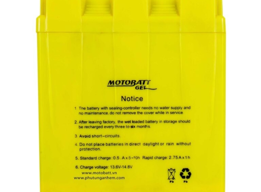 Bình ắc quy GEL Motobatt MTX5AL