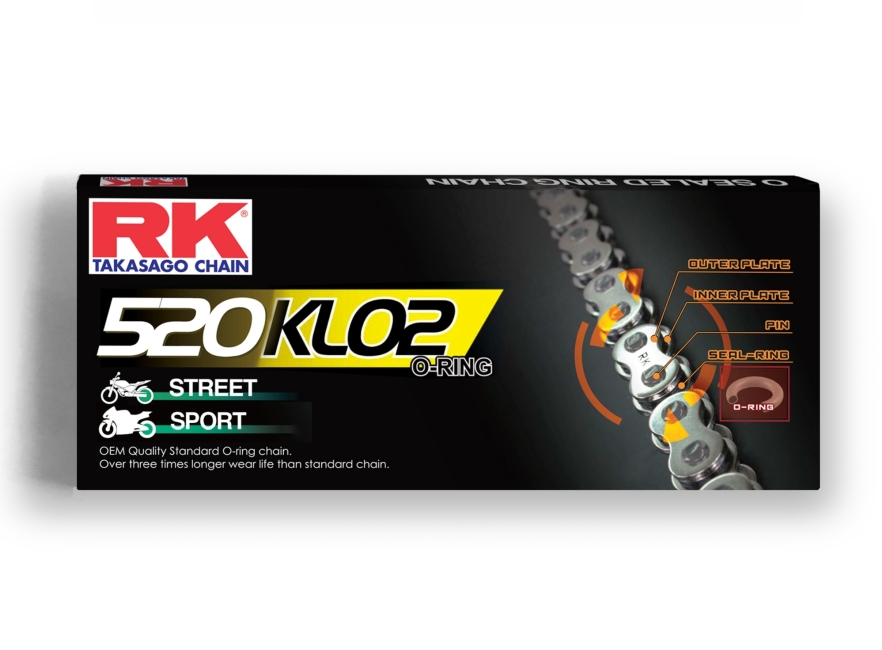 SÊN RK 520 KLO2 MÀU VÀNG ĐEN