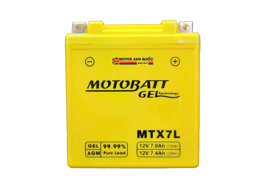 Bình ắc quy GEL Motobatt MTX7L