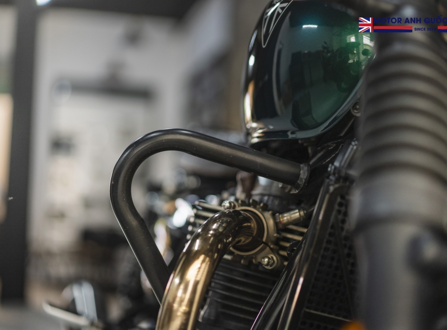 Triumph Street Twin 2019 màu Xanh đen