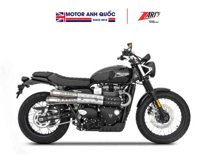 Zard Triumph Scrambler 900 - Slip On N.2 Conical