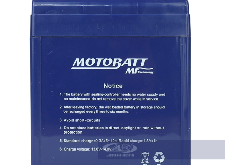 Bình ắc quy Khô Motobatt SW12V3-3A