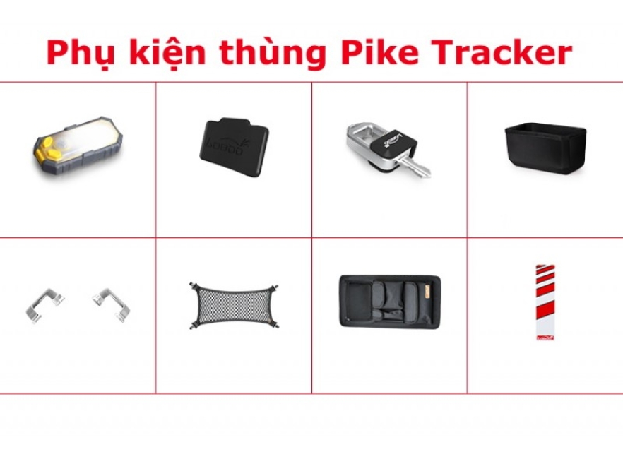 THÙNG NHÔM PIKE TRACKER BMW R1250 GS/GSA