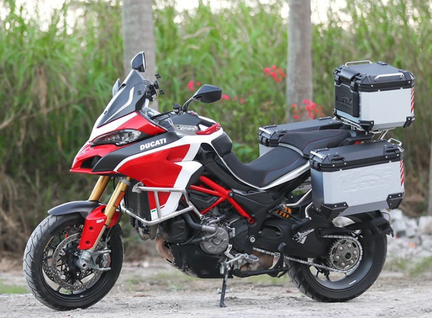 THÙNG NHÔM DUCATI MULTISTRADA 950/1260/1200 15+