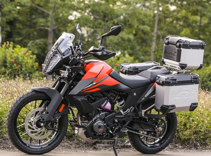 THÙNG NHÔM PIKE TRACKER KTM 390 ADVENTURE