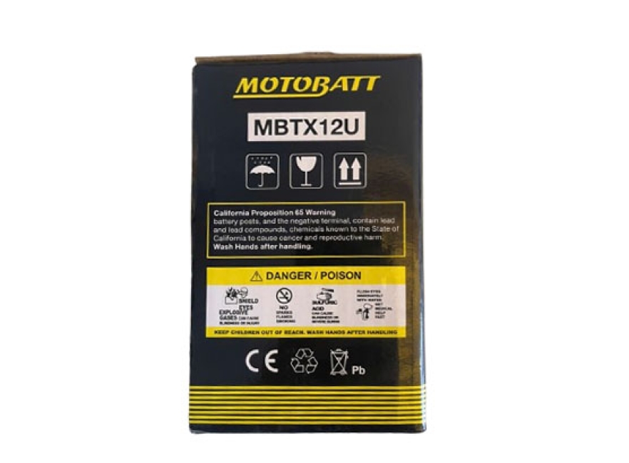 Bình ắc quy Motobatt MBTX12U