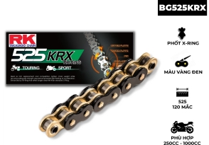 SÊN RK 525 KRX MÀU ĐEN VÀNG