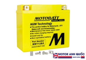 Bình Ắc Quy MotoBatt MBT12B4 12V 14Ah