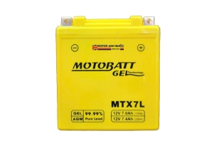Bình ắc quy GEL Motobatt MTX7L