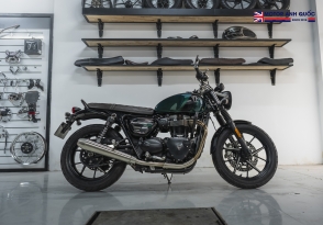 Triumph Street Twin 2019 màu Xanh đen